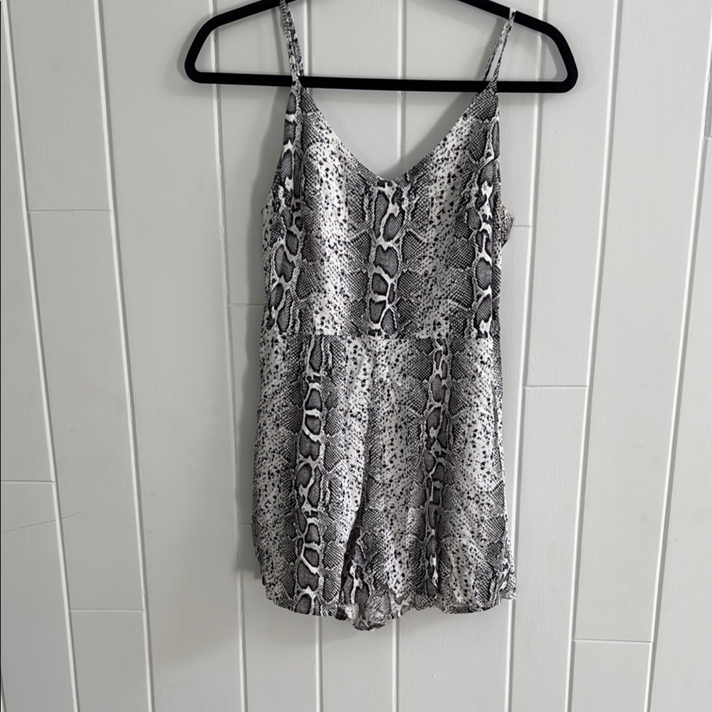 Stylish Snake Print Dress